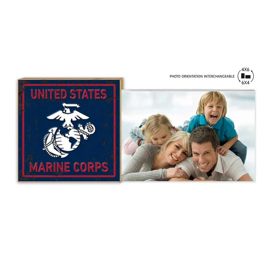 7.62 Design USMC cornice 13x27 cm foto 10x15 ruggine