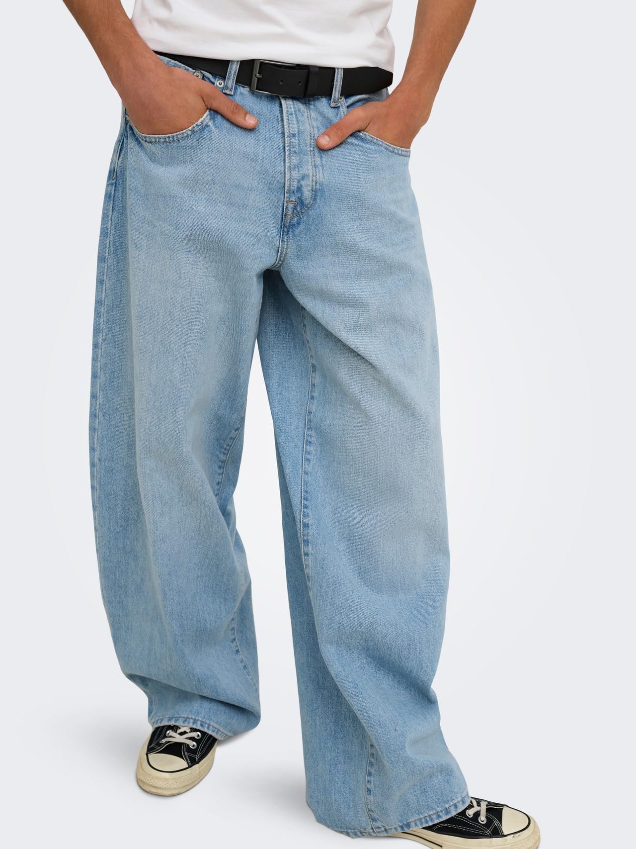 Only & Sons Onskayce Jeans Uomo Vita Alta 38W 32L Barrel Fit