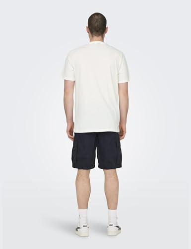 Only & Sons Onsmagdy Photoprint t-shirt uomo L cloud dancer