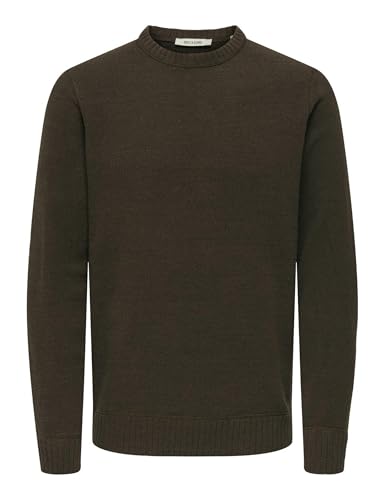 ONLY & SONS Onsethan Life Reg 7 maglione girocollo nero
