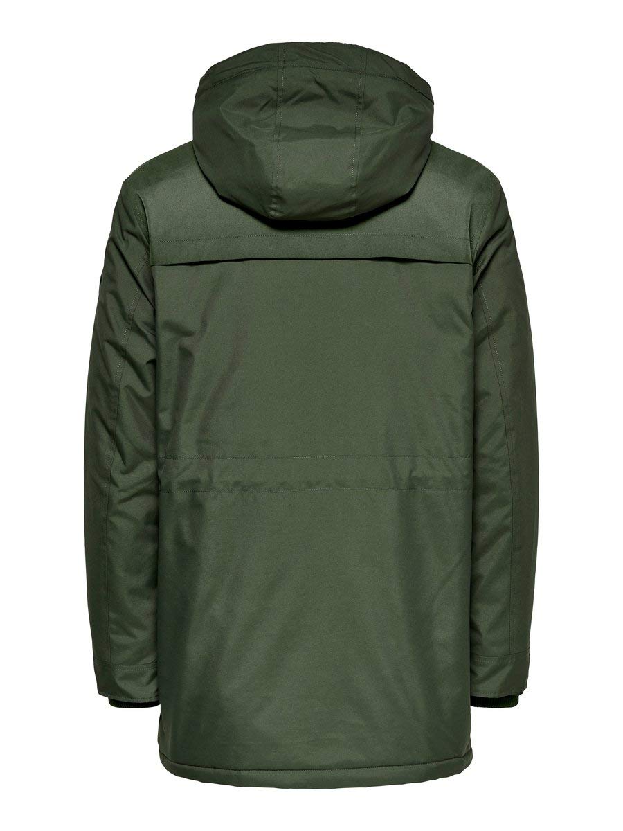 Only & Sons Onspeter Parka Giacca Uomo Tecnica Cappuccio