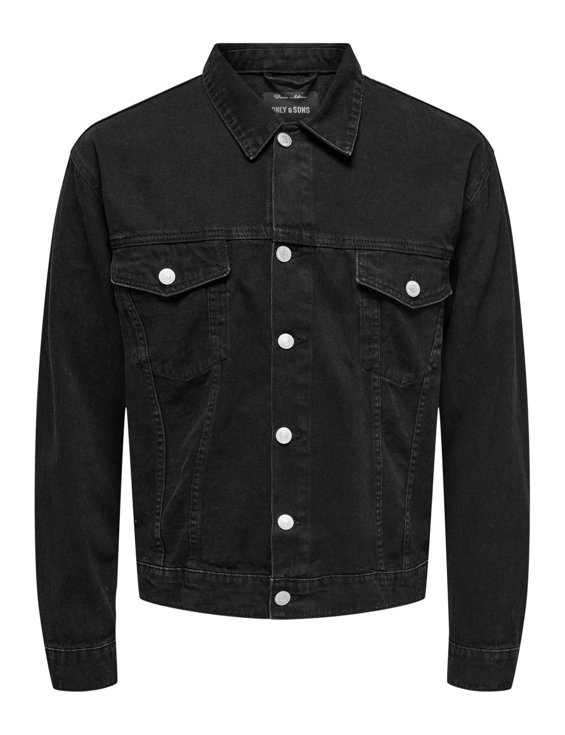 Only & Sons Onsjust Box Tai Giacca Jeans Uomo L Blu Chiaro