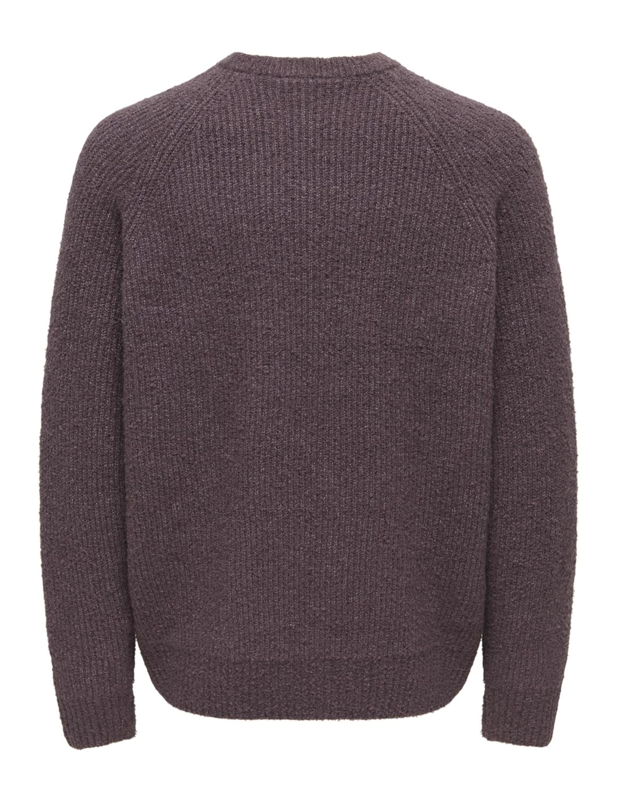 ONLY & SONS Onsdale Maglione Uomo Girocollo Regular Nero