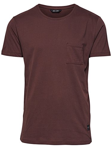 Only & Sons 22000116 T-Shirt Uomo Cotone Bianca XL