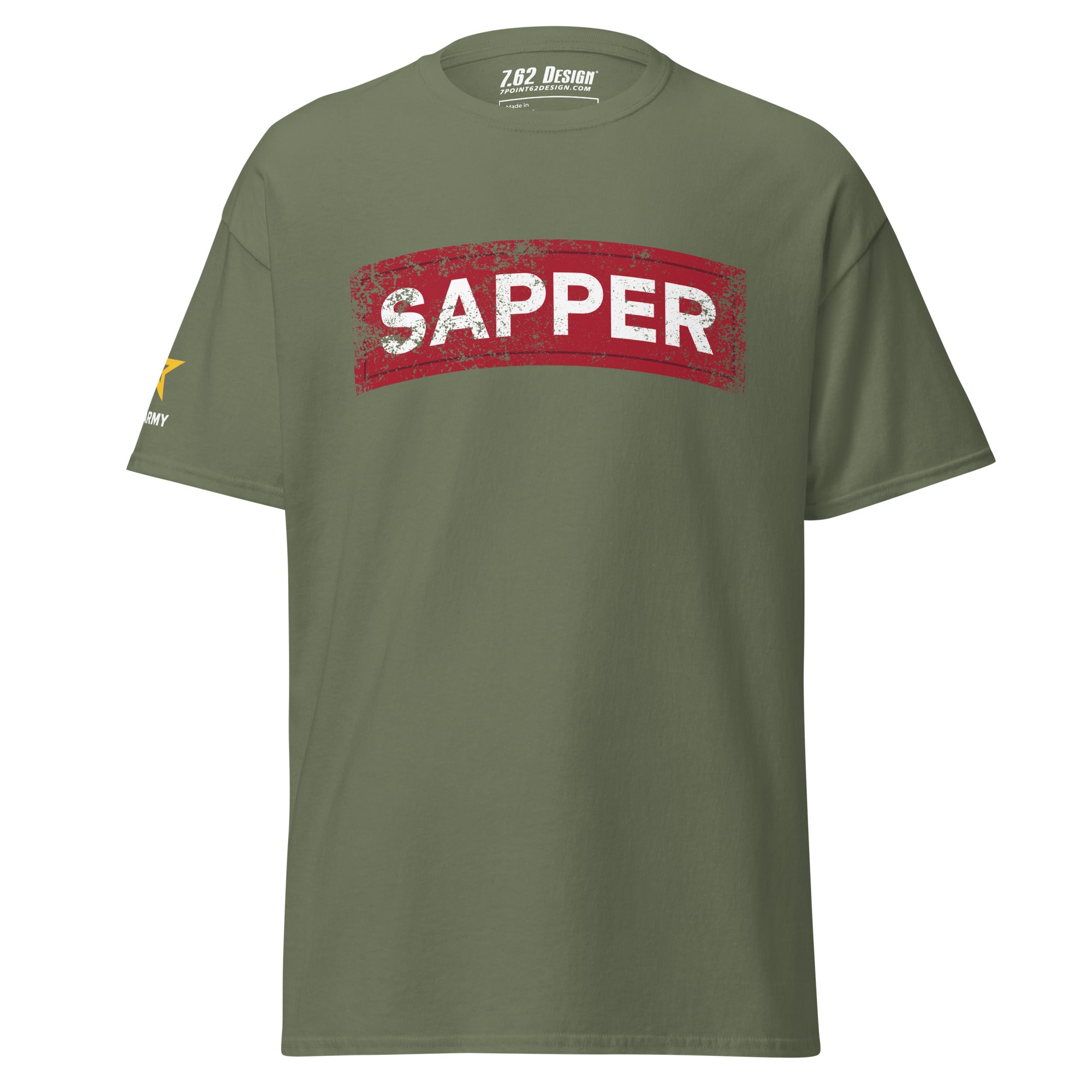 7.62 Design U.S. Army Sapper maglietta uomo cotone
