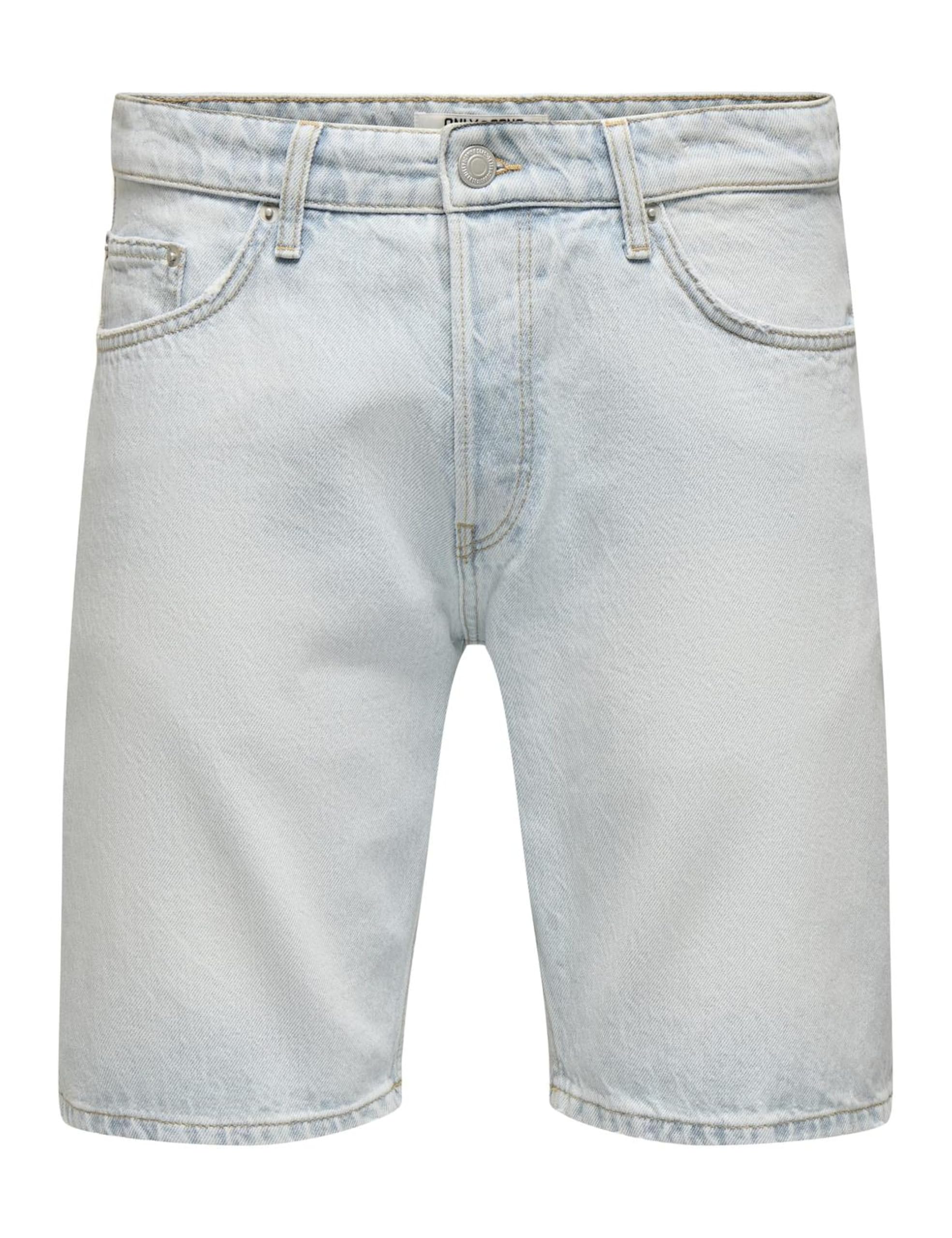 Only & Sons OnsEdge LB 3662 DOT DNM Pantaloncini Uomo XS Denim
