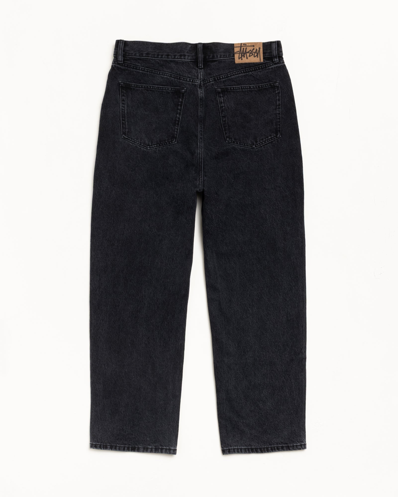 Stussy Big Ol Jean Denim jeans larghi Vintage Black