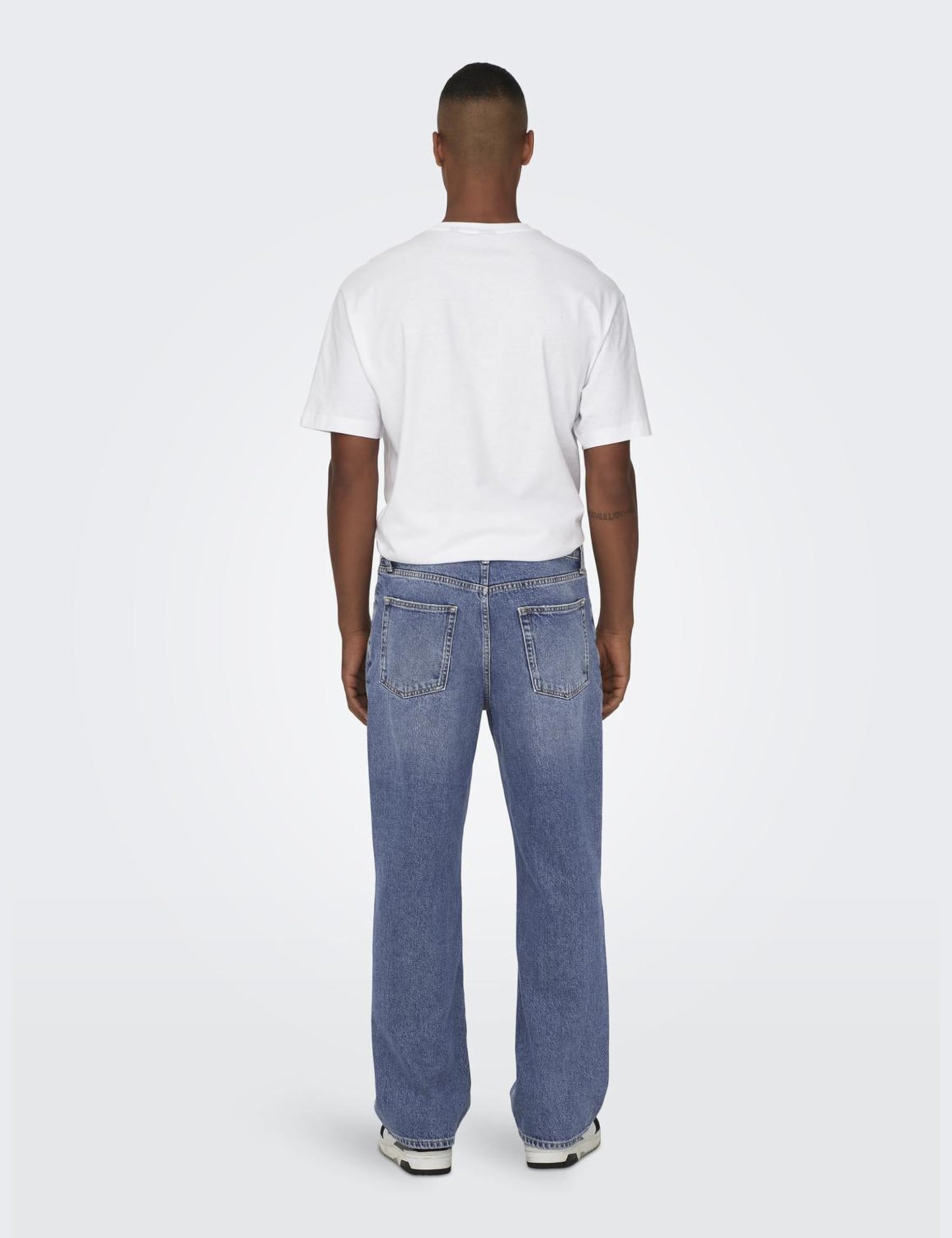 ONLY & SONS Jeans Onsfade Loose Uomo 32W/32L blu denim