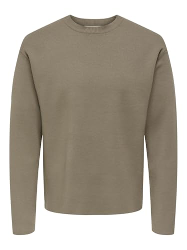 Only & Sons Onscooper RLX LS Maglione Uomo L Girocollo