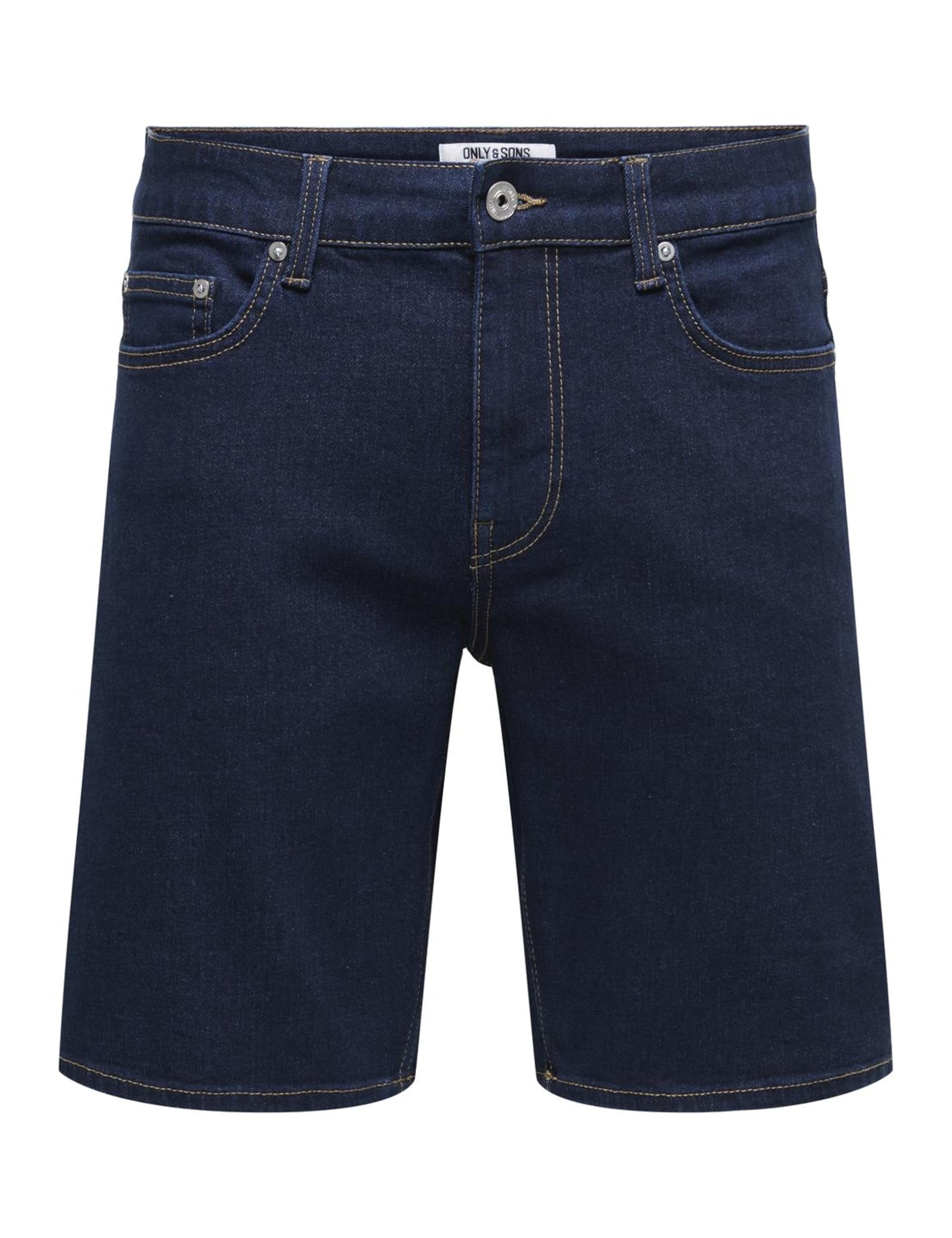 ONLY & SONS Onsweft Box Shorts Uomo XL Denim Grigio