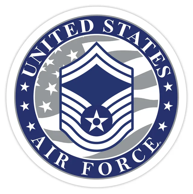 7.62 Design Air Force E-8 decal 3.5" vinile esterno