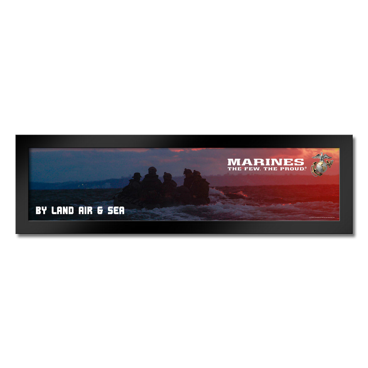 7.62 Design USMC Sunset Raft Stampa Incorniciata 89 cm