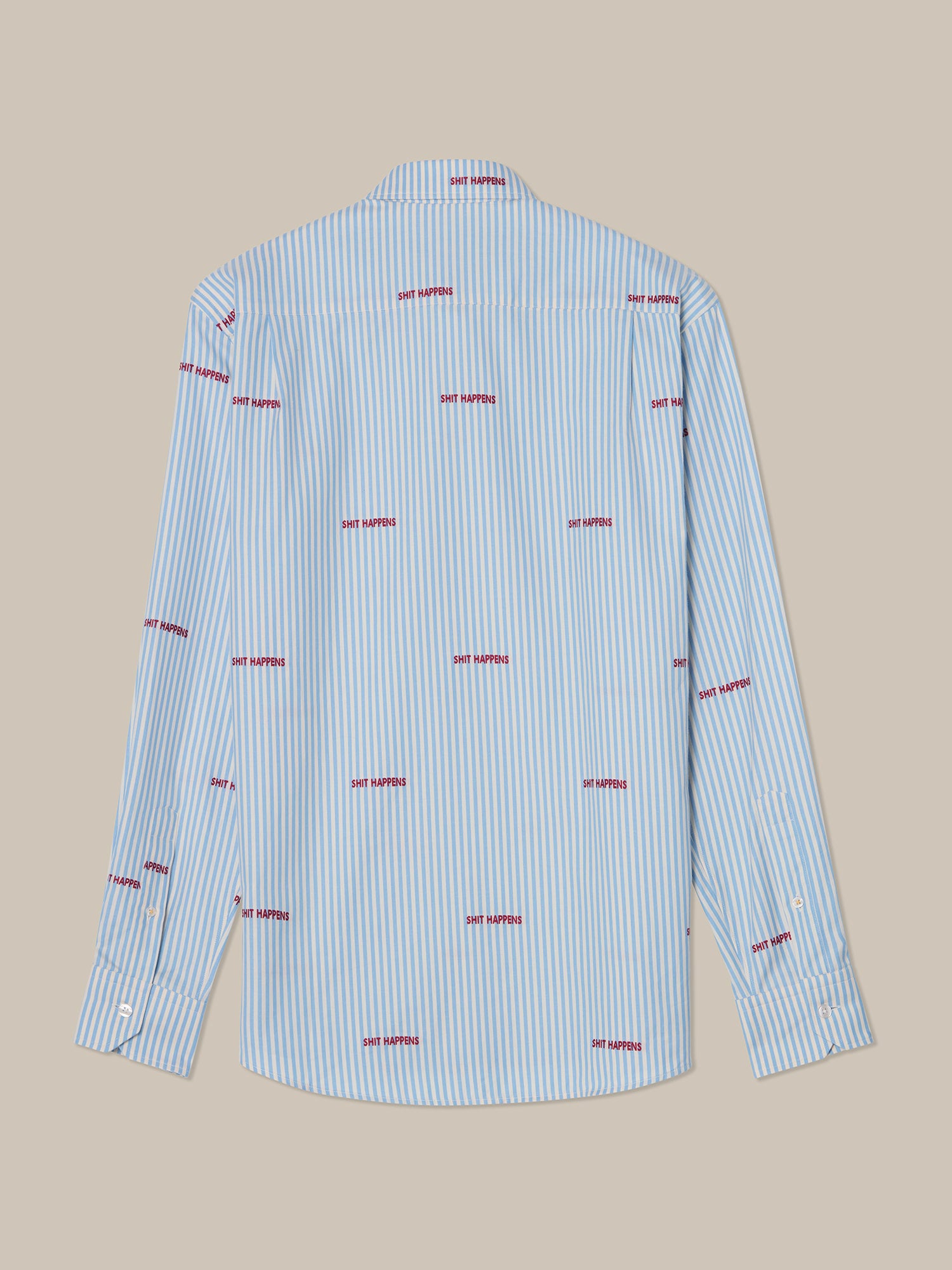 Robert Talbott Reynolds camicia twill bengal azzurro chiaro