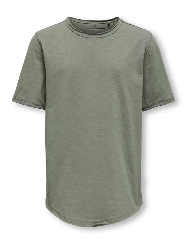ONLY & SONS Osjbenne T-shirt manica corta Castor Gray 110-116