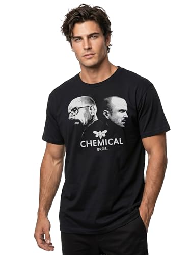 MAKAYA Heisenberg Pinkman T-Shirt Uomo Nera M Cotone