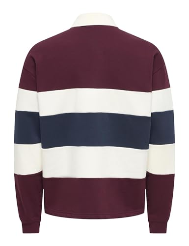 Only & Sons Onsbenedict Felpa Uomo Nero L Girocollo