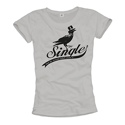 MAKAYA T-Shirt Donna Maglietta Cotone Frasi Unico Selezione L