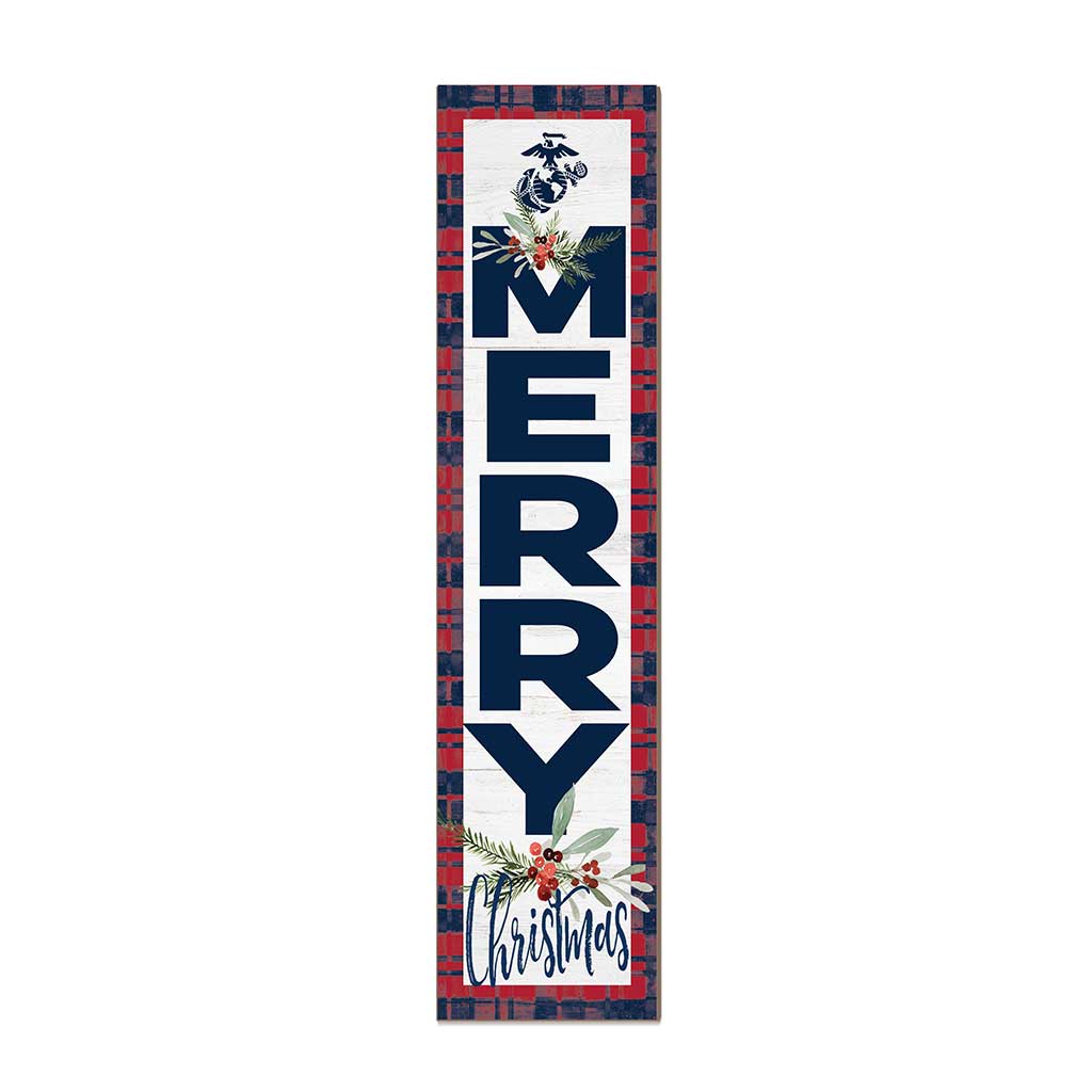 7.62 Design USMC Merry Christmas targa 11x46 inch PVC