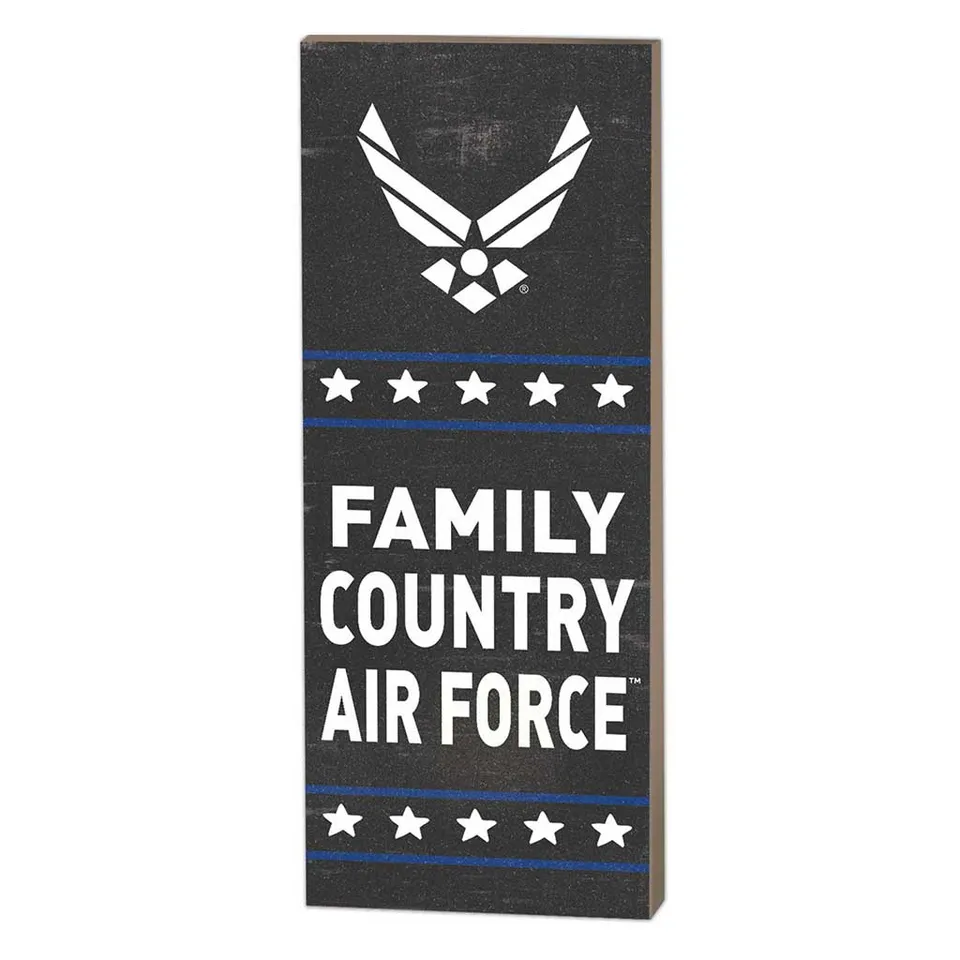 7.62 Design Home Products U.S. Air Force Family targa legno 18x46cm