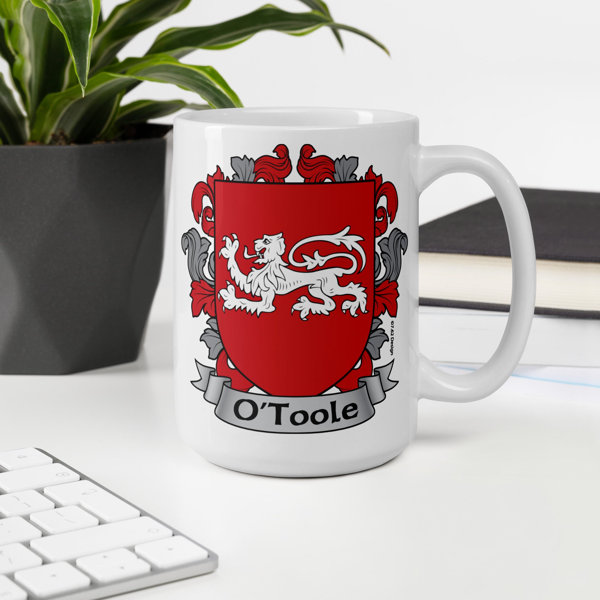 7.62 Design O'Toole Irish Crest Tazza ceramica 15oz