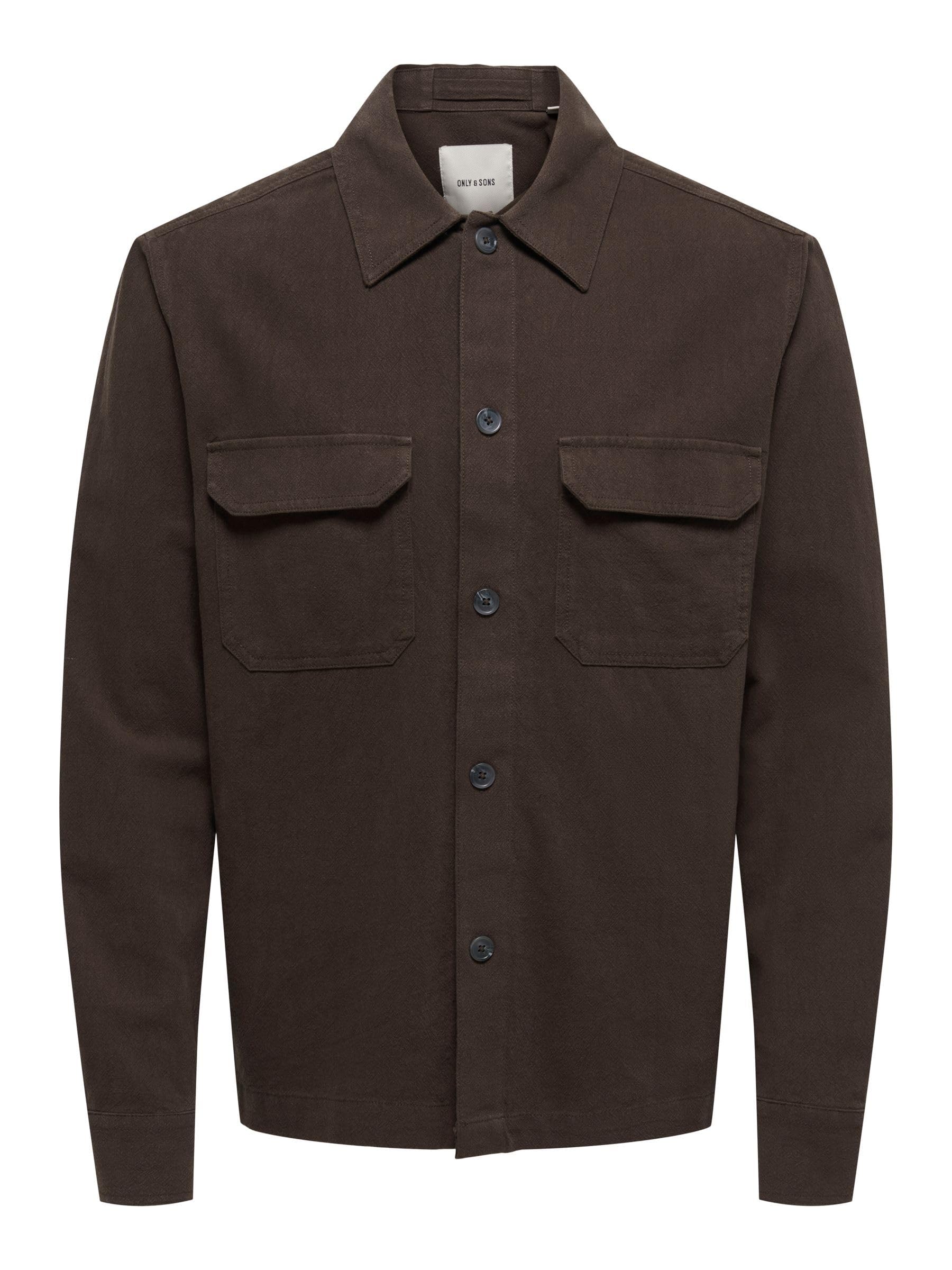 ONLY & SONS Onscolt 0570 Camicia Uomo Gardenia M Cotone