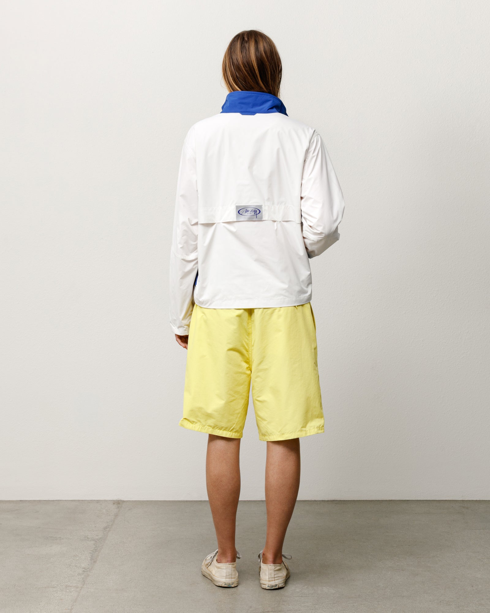 Stussy Transit Short pantaloncini citron nylon cotone
