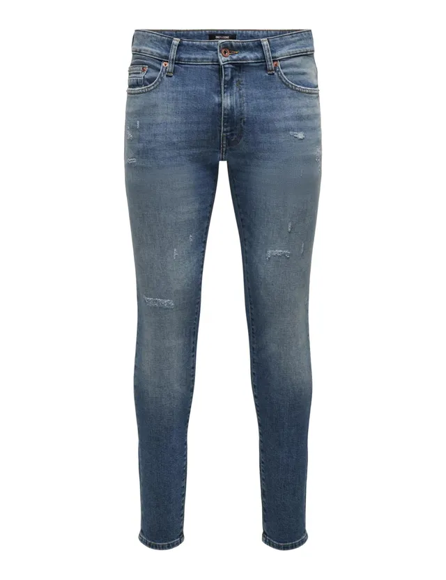 Only & Sons Jeans Uomo Blu Denim 29W/30L