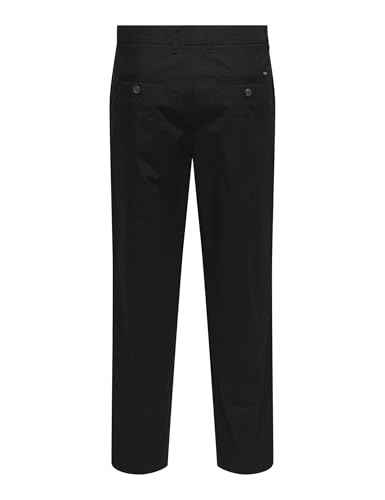 ONLY & SONS Onslago 0576 pantaloni uomo neri 36W/32L