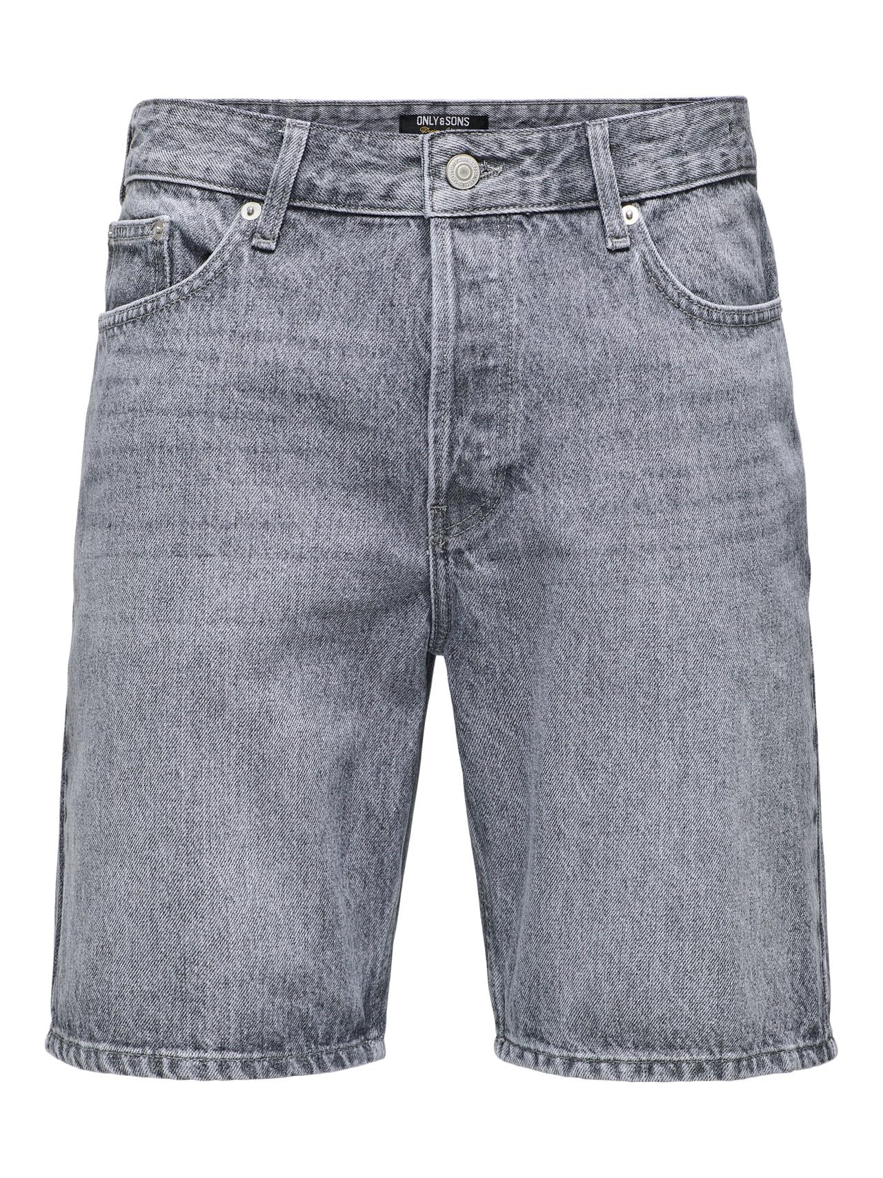 Only & Sons Onsedge MG 2042 Shorts Jeans Uomo Taglia M Denim