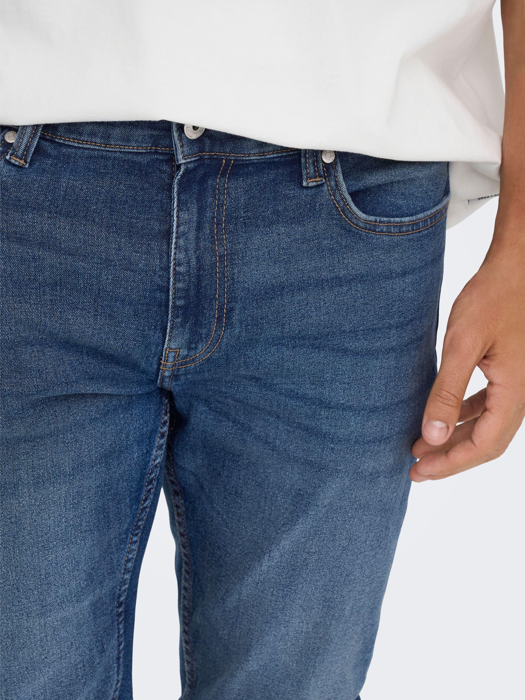 Only & Sons Onsloom Slim 5748 Jeans Uomo Blu Denim
