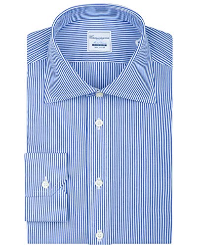 Camicissima Fancy Camicia a Righe Blu Slim Manica Lunga