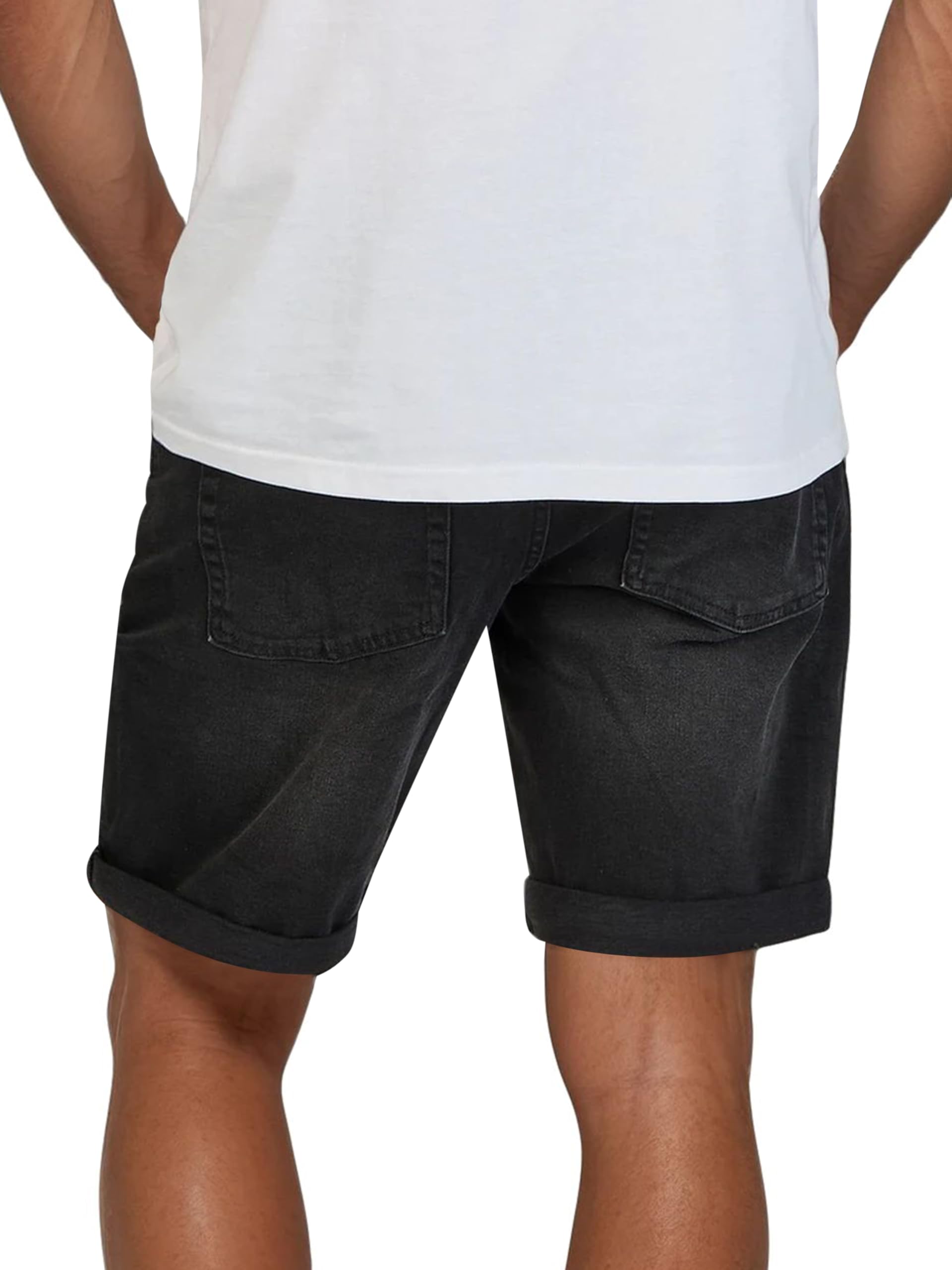ONLY & SONS Onsply Pantaloncini Uomo 2 Pezzi Blu Chiaro/Nero Denim