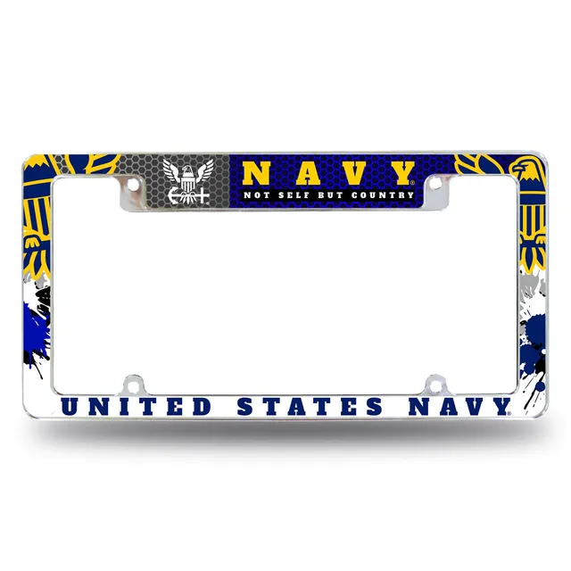 7.62 Design U.S. Navy cornice targa auto cromata