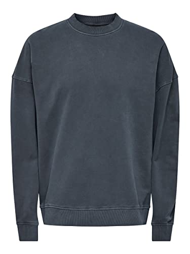 Only & Sons Ron Life RLX felpa crewneck girocollo