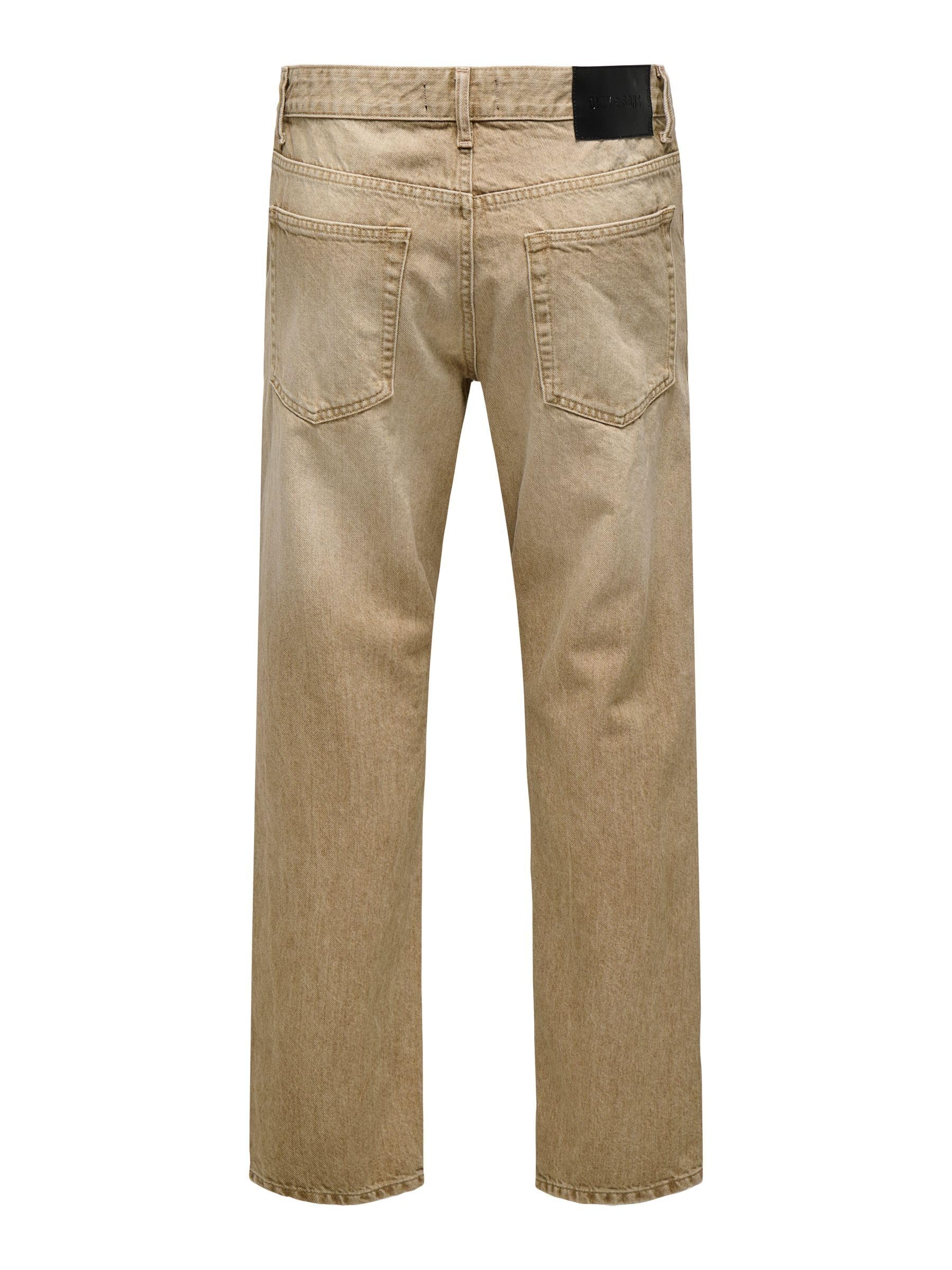 Only & Sons Onsedge jeans straight beige 29W/34L