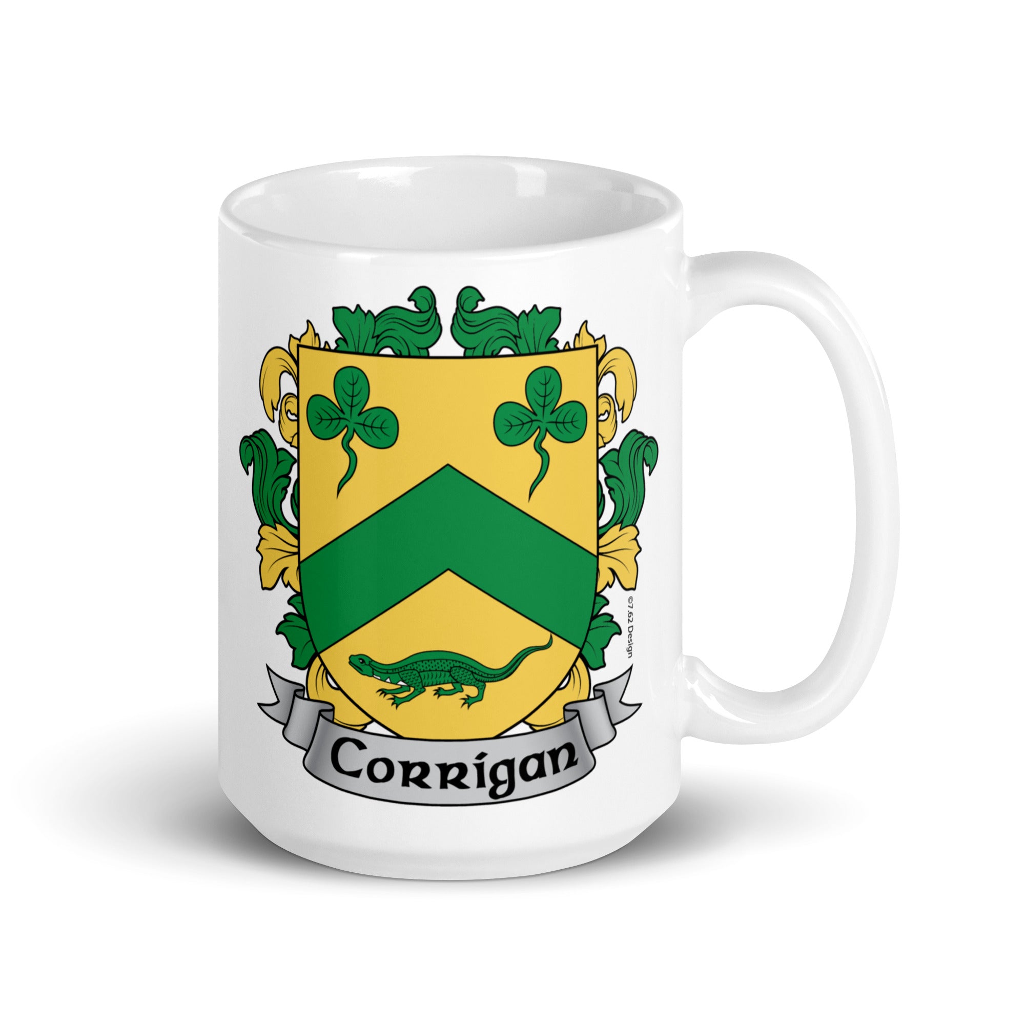 7.62 Design Corrigan tazza ceramica 443 ml stemma irlandese