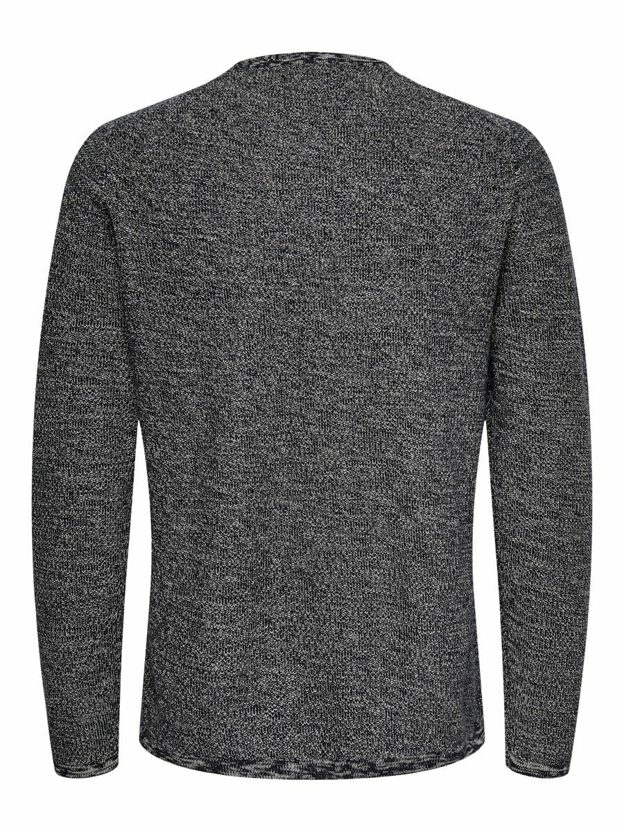 ONLY & SONS Onsniko Maglione Uomo Navy Scuro S girocollo