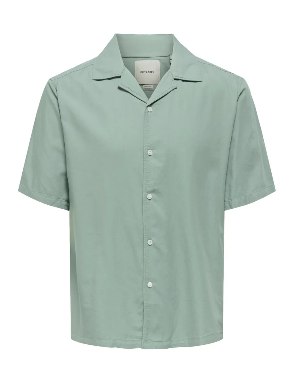 Only & Sons Onsdilem 0300 Resort Camicia uomo Egret manica corta