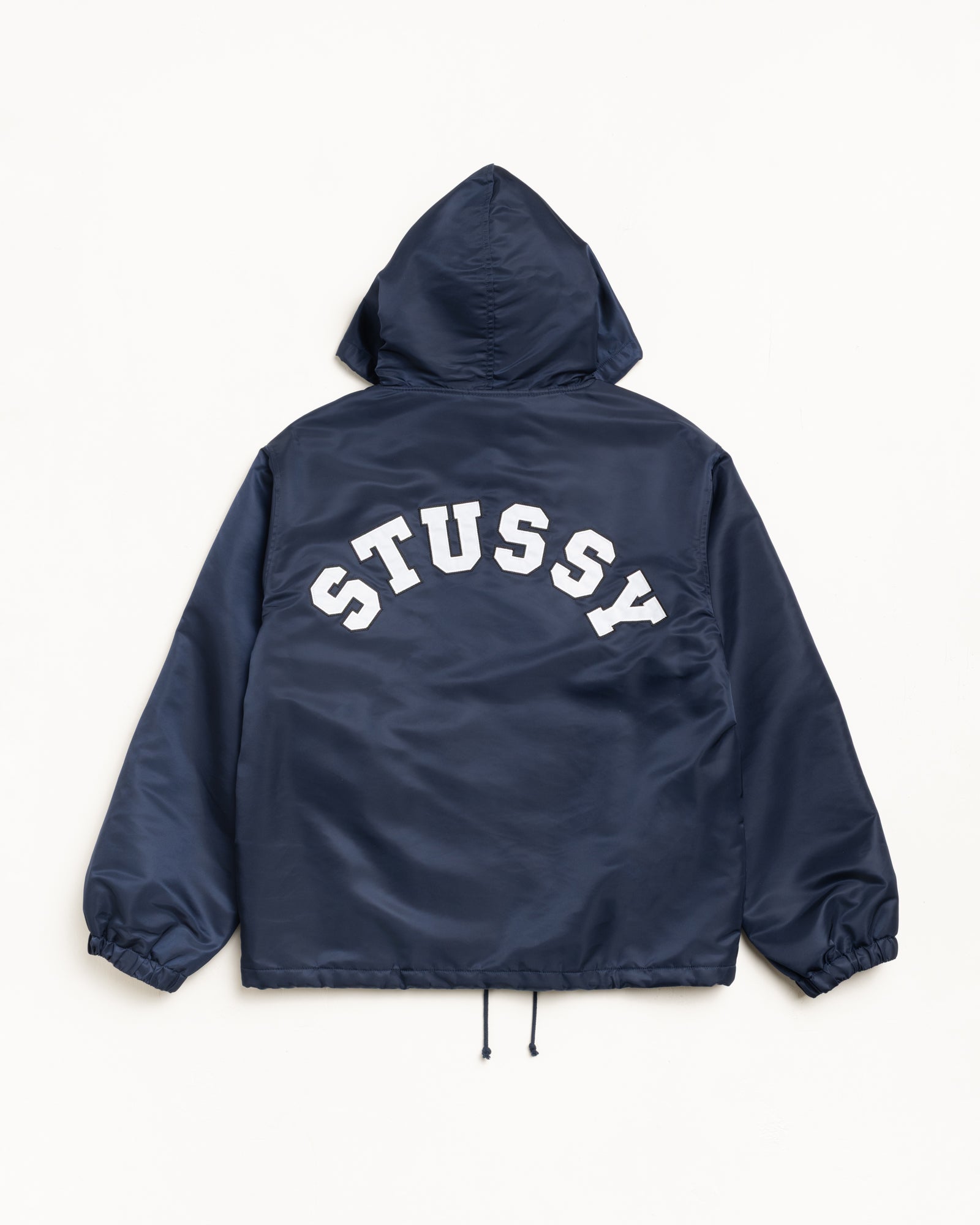 Stussy Hooded Coaches Jacket giacca navy taglia M