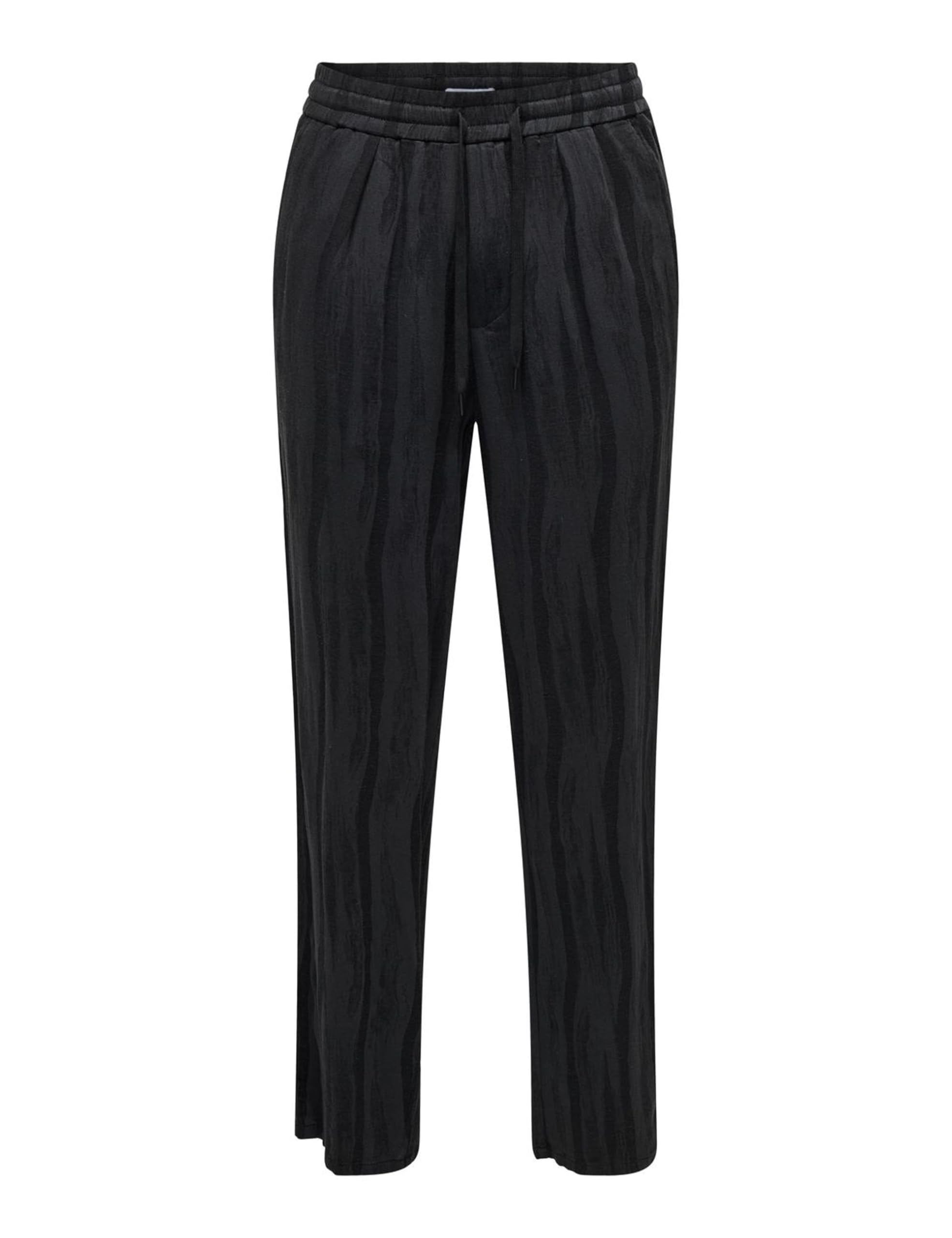 Only & Sons Pantaloni uomo XL nero tasche laterali