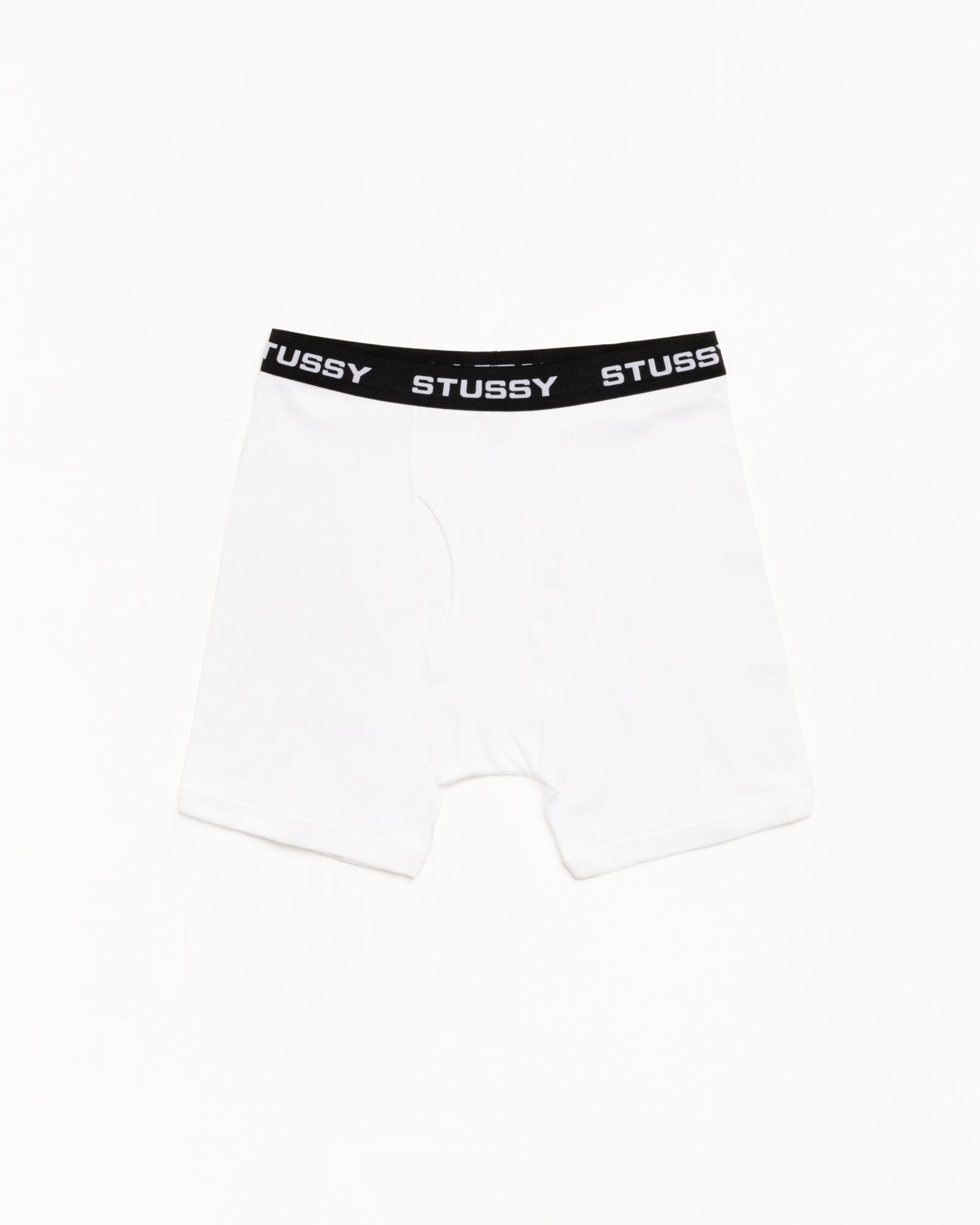 Stussy Boxer Briefs 3 Pack boxer White cotone