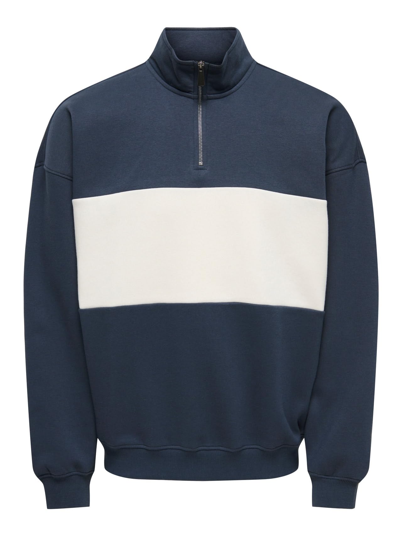 Only & Sons Onceres felpa blu Blue Nights XS uomo