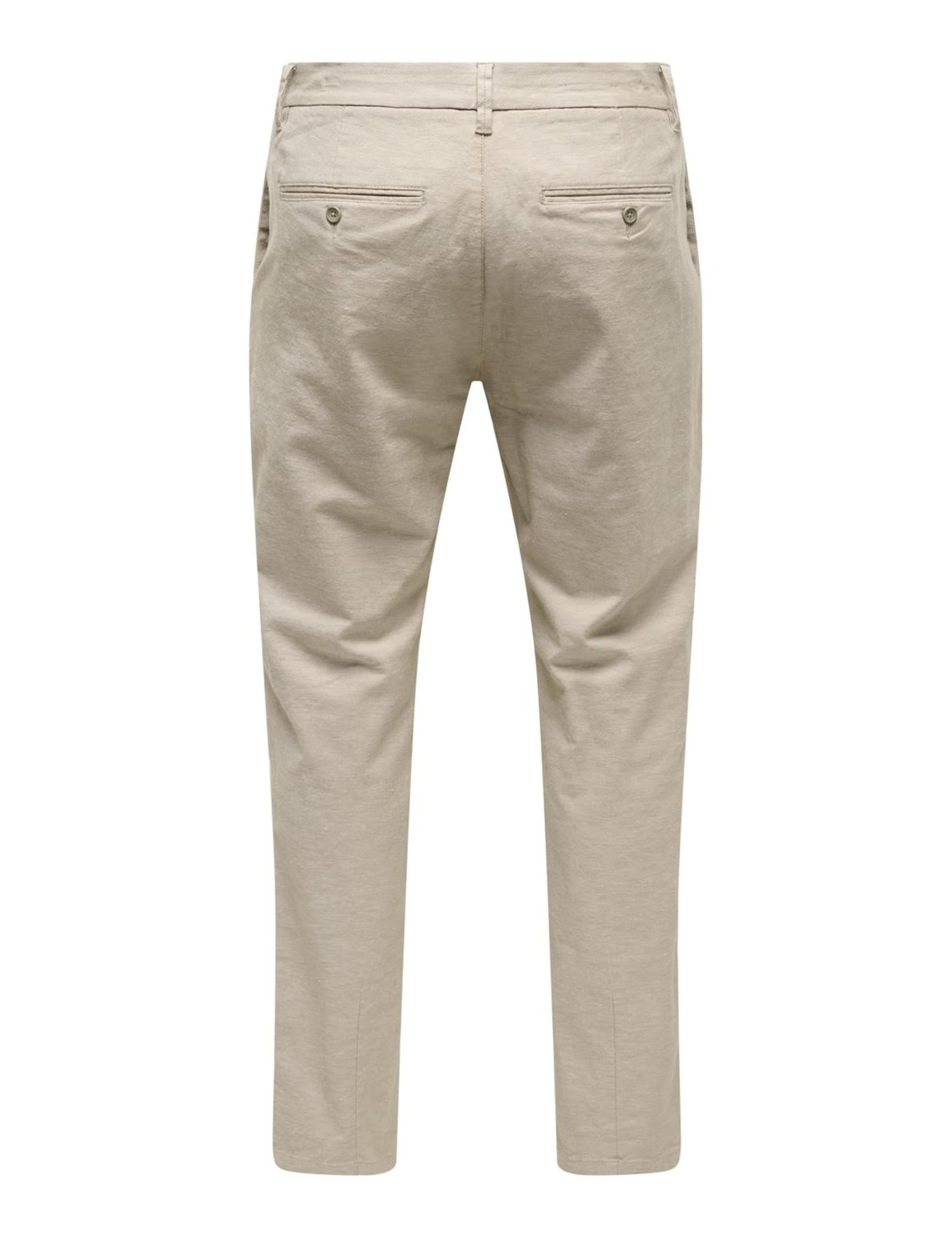 Only & Sons Onsmark Tap 0011 Pantaloni Lino 33W/32L