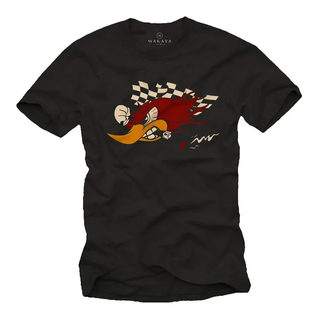 MAKAYA T-Shirt Uomo Motocross maglietta XL cotone