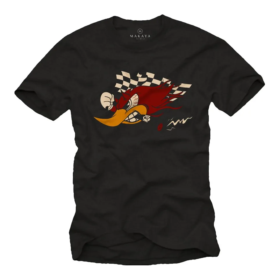 MAKAYA T-Shirt Uomo Motocross maglietta XL cotone