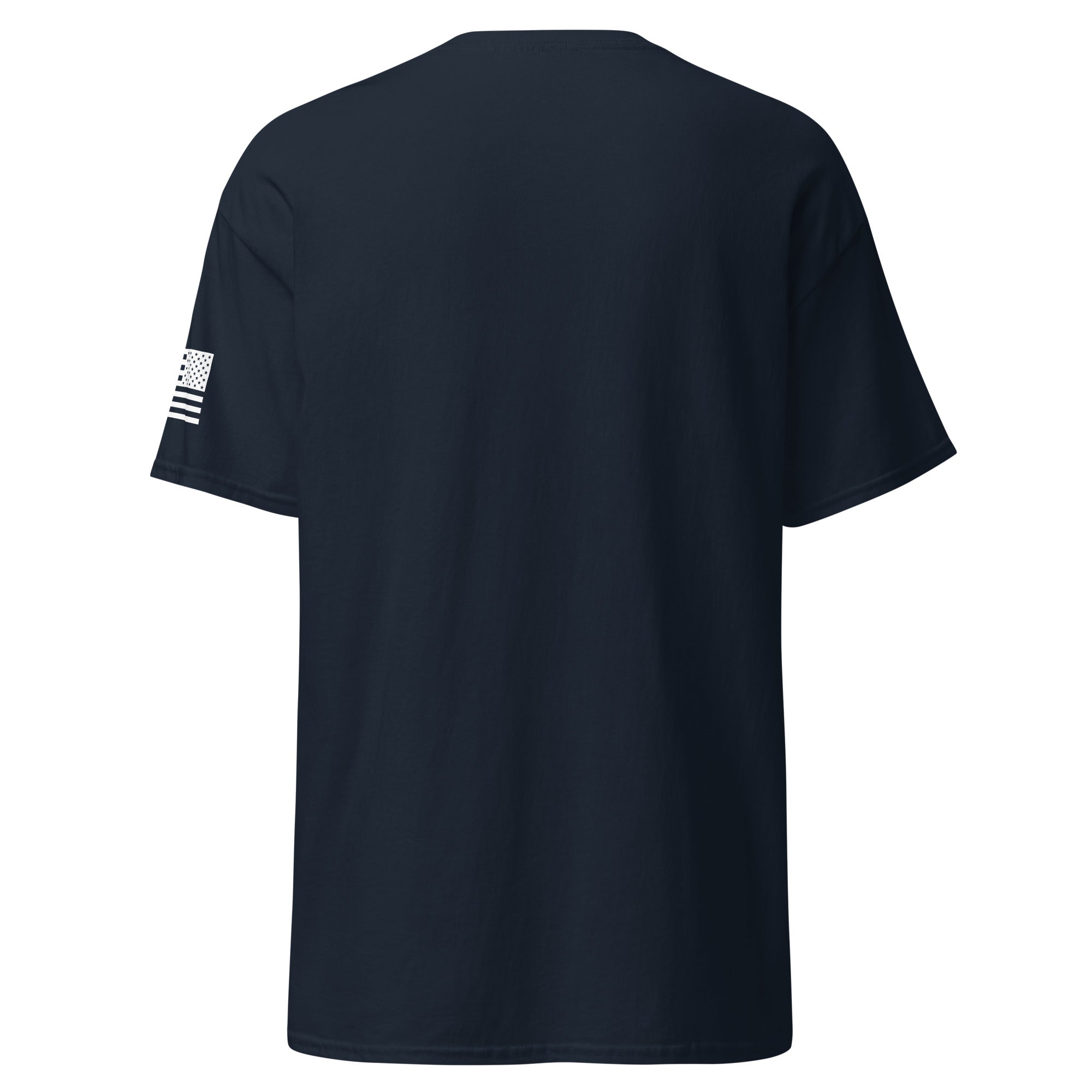 7.62 Design Warrior maglietta uomo blu cotone bandiera