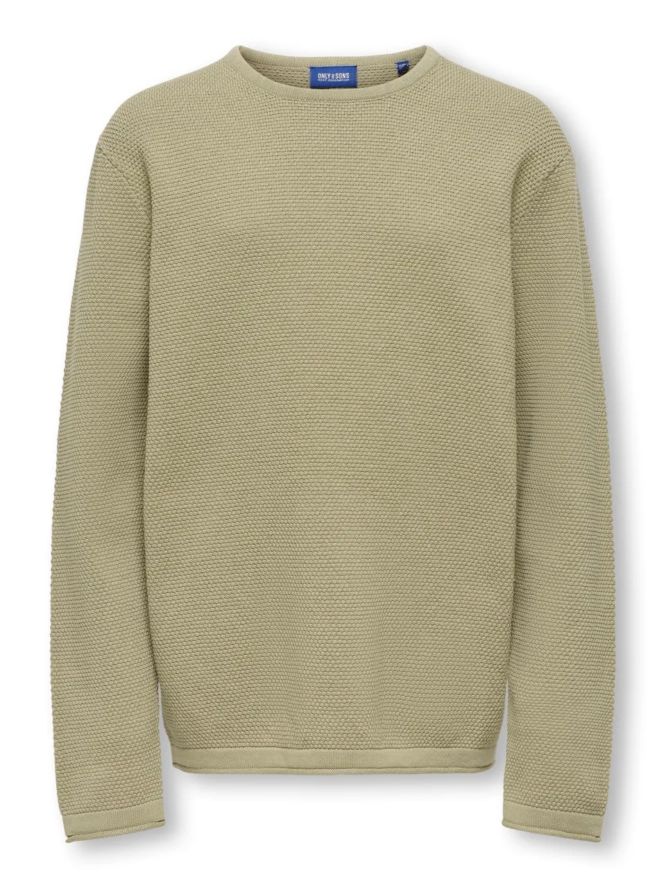Only & Sons OSJPanter Pullover 110-116 grigio Chinchilla bimbo