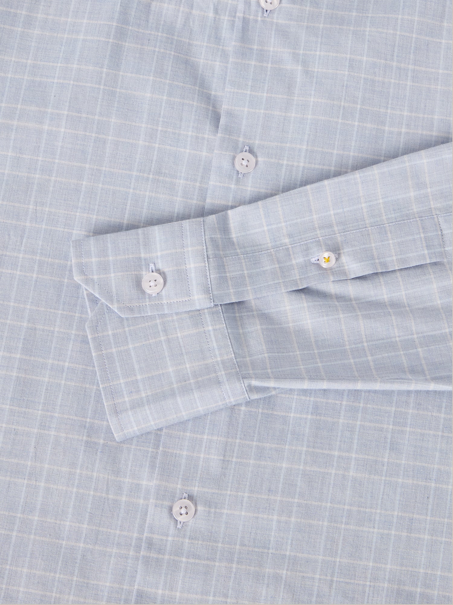 Robert Talbott Reynolds camicia quadri blu cotone