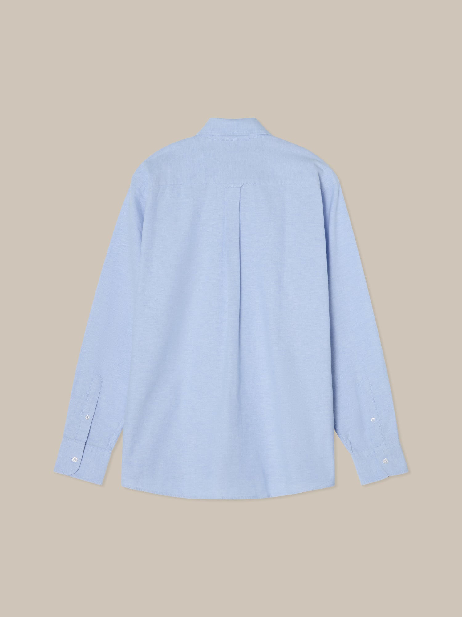 Robert Talbott Harrison camicia oxford uomo azzurro cotone