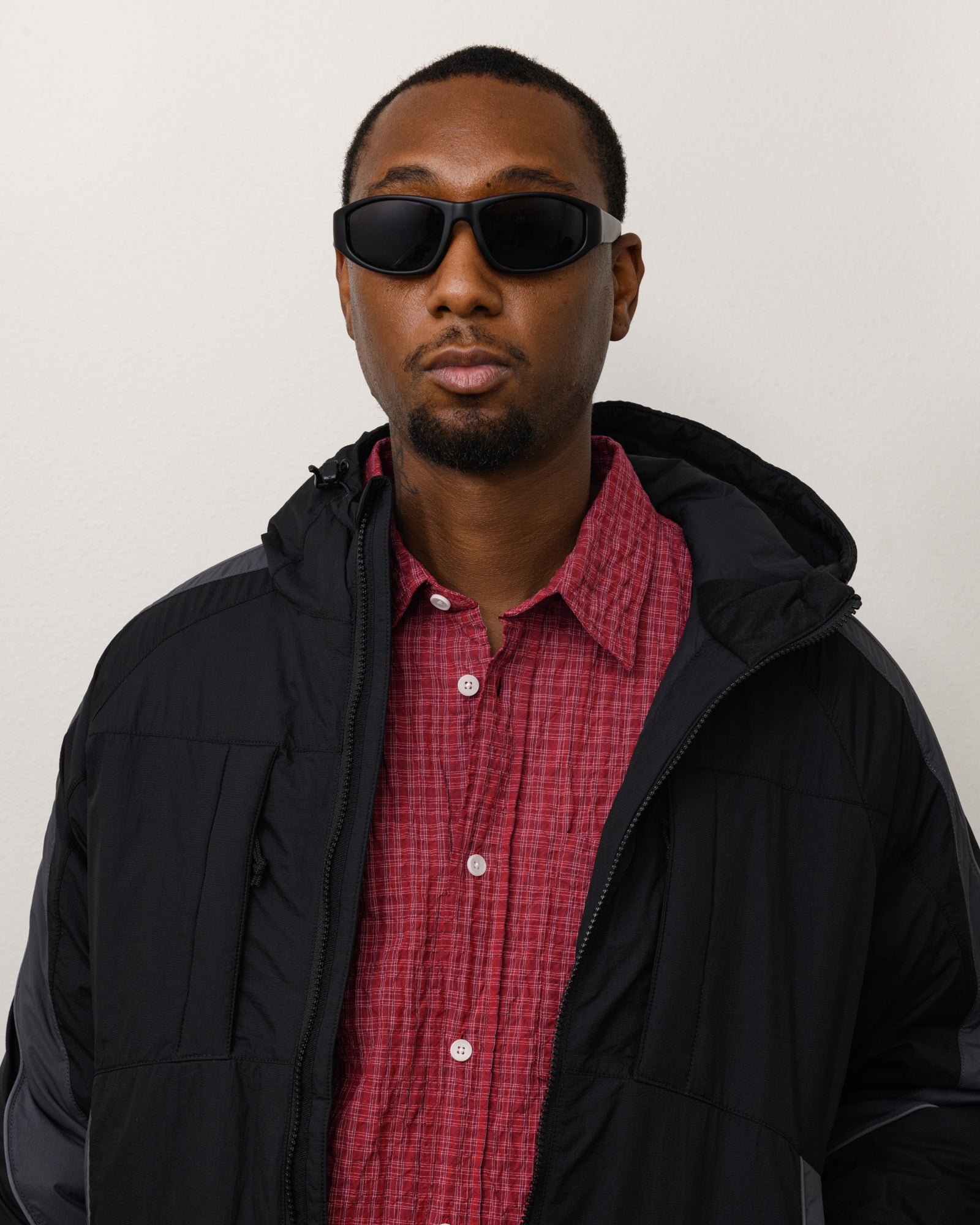 Stussy Leslie Sunglasses occhiali sole Matte Black polarizzati
